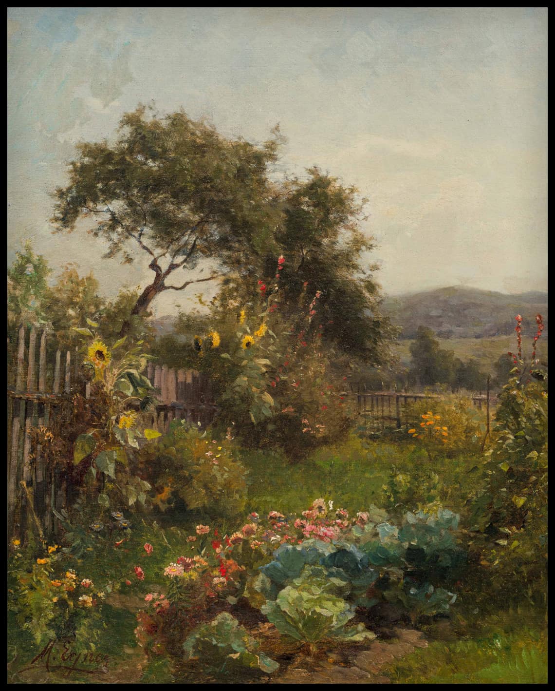 Jardin de ferme
