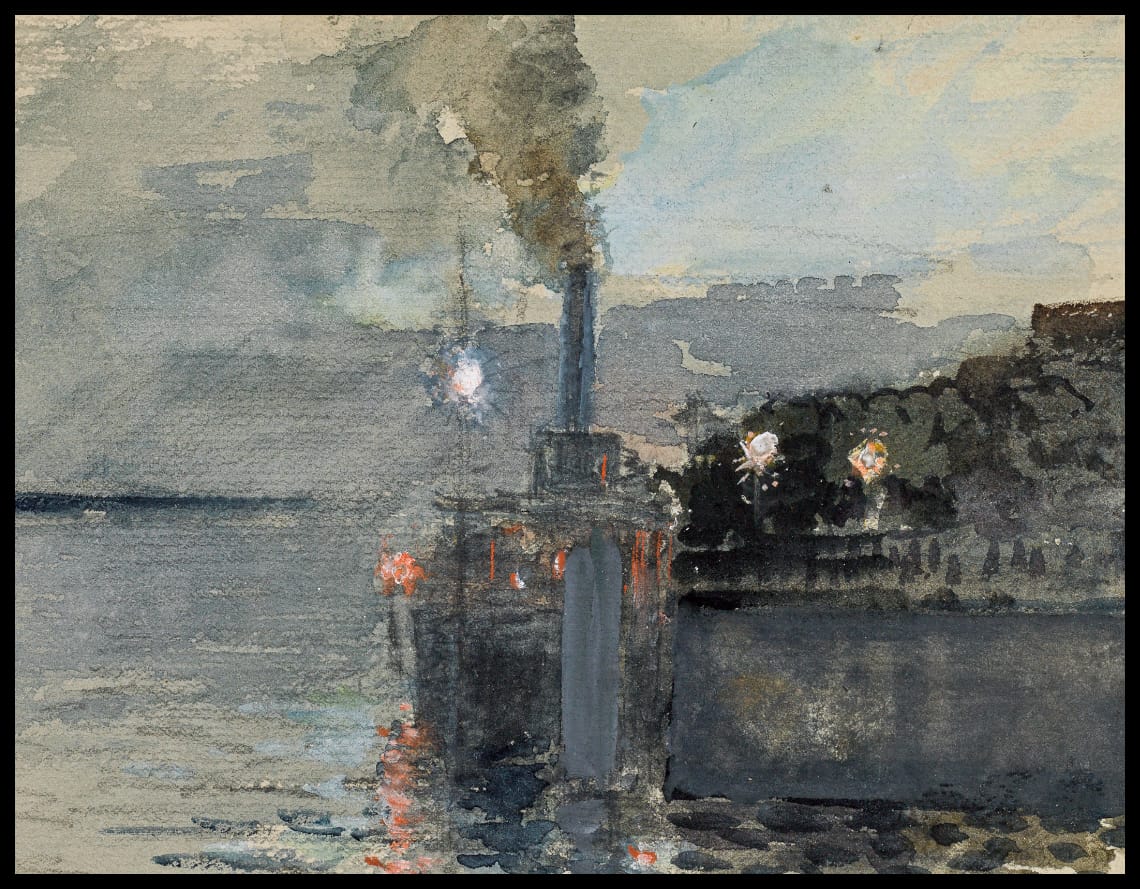 Le dernier courrier à Meersburg, au bord du lac de Constance