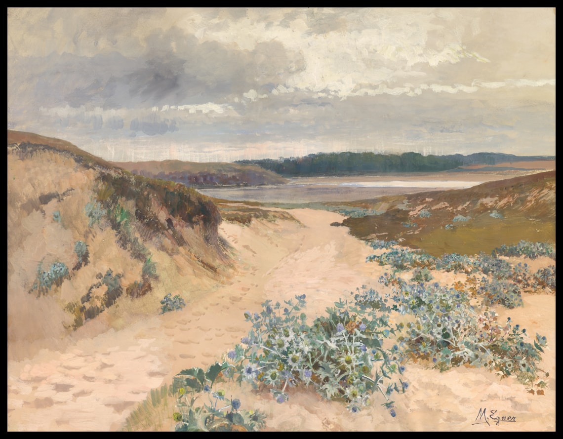Dünenlandschaft in der Bretagne