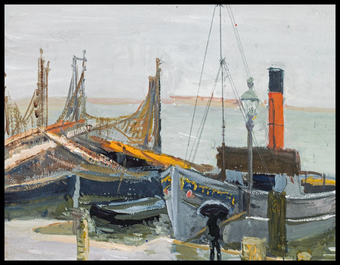 Bateaux de pêche à Venise