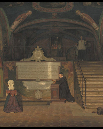 The Crypt in the Monastry of San Benedetto in Subiaco, Italy