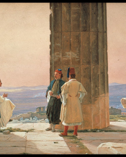 The View from the Temple of Athena on the Acropolis