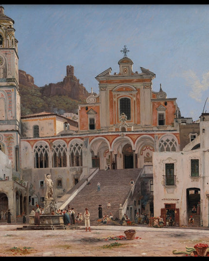 View of the Square in Amalfi