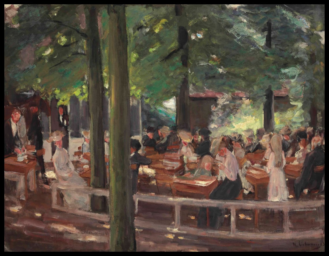 Biergarten in Laren Studie