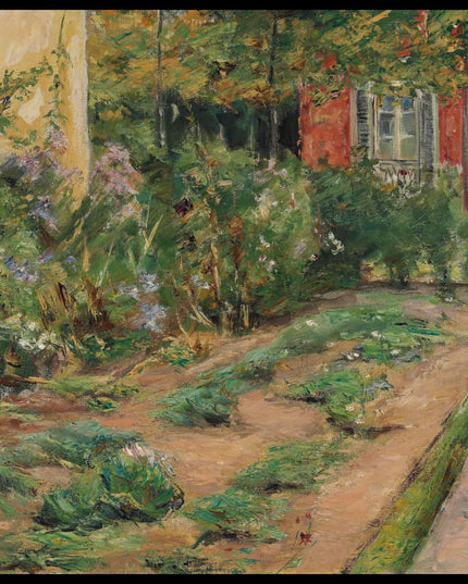 Blumenstaude am Gärtnerhäuschen nach Nordosten