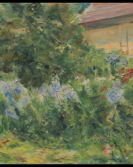 Blumenstauden am Gärtnerhäuschen nach Nordwesten