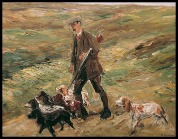 Jäger in den Dünen