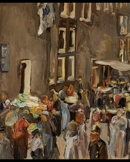 Judengasse in Amsterdam, Uilenburgersteeg Ecke Jodenbreestraat