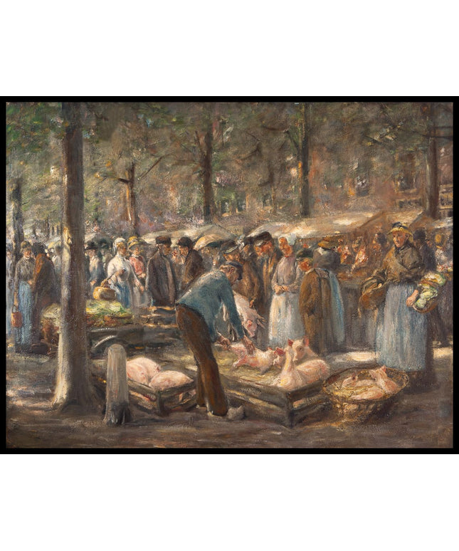 Schweinemarkt in Haarlem