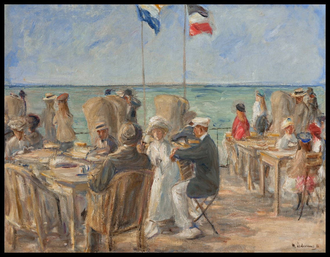 Strandterrasse in Noordwijk (Huis ter Duin)