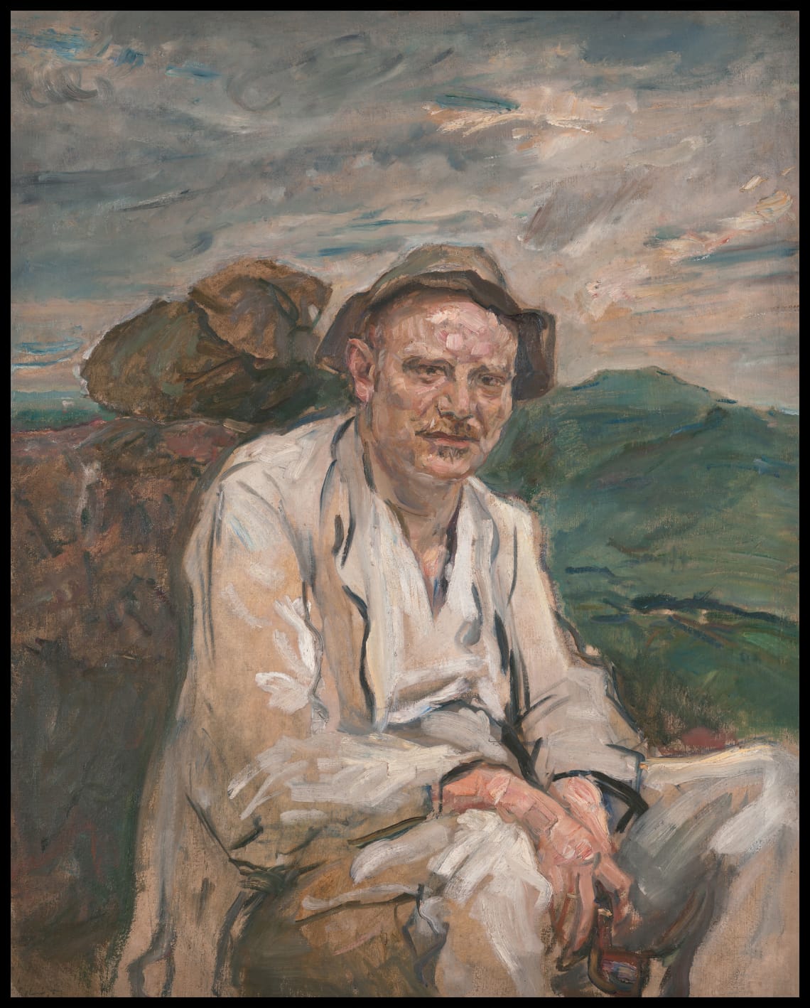 Der ruhende Wanderer