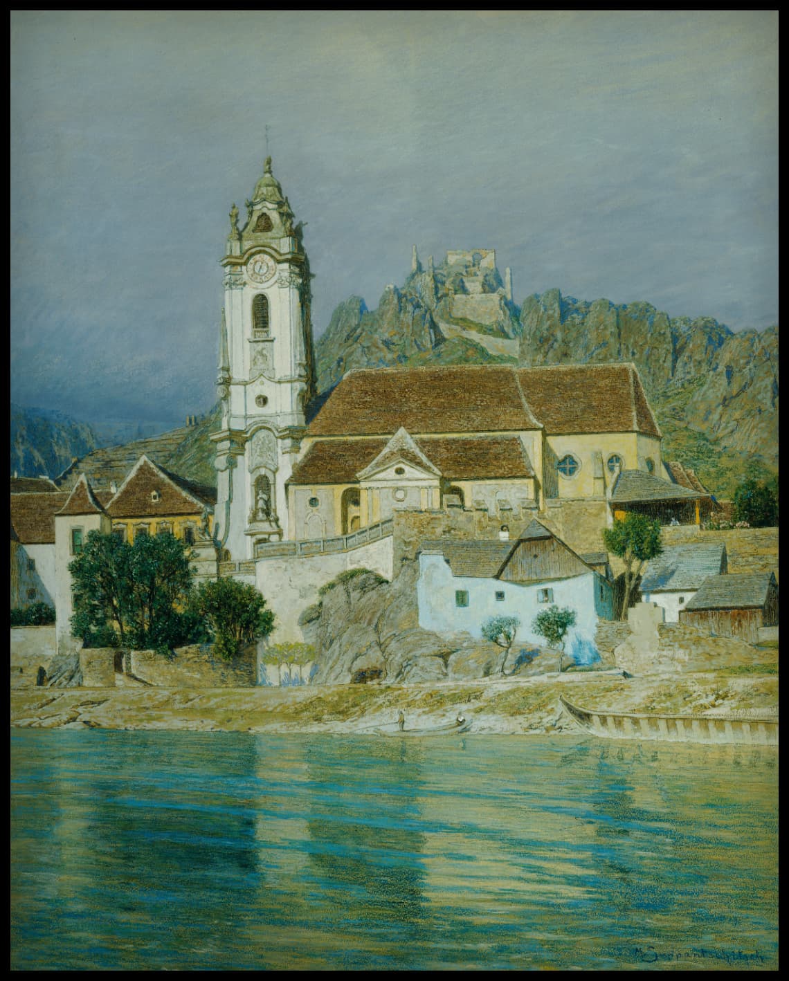 Die Stiftskirche in Dürnstein