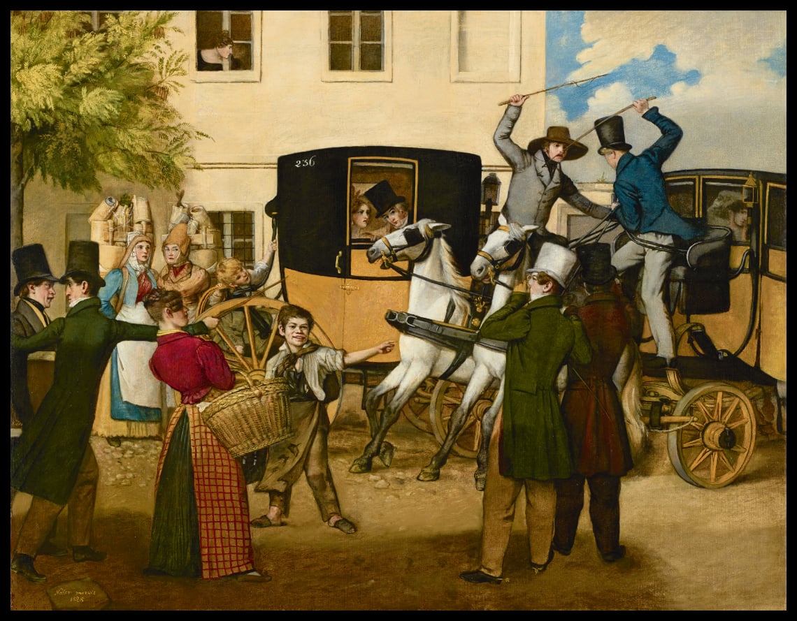 The coachman dispute