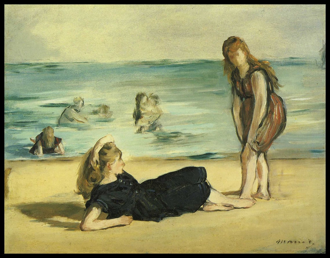 On the beach at Boulogne-sur-Mer