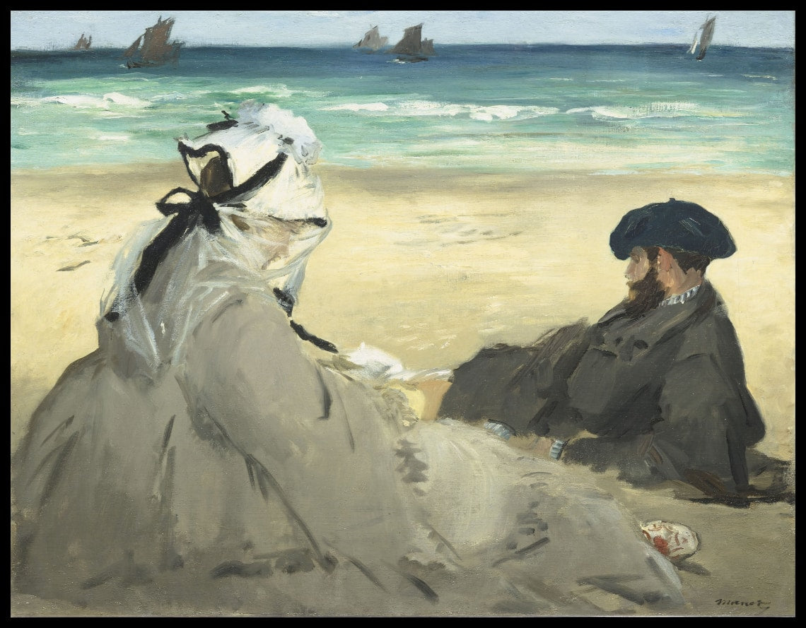 On the beach