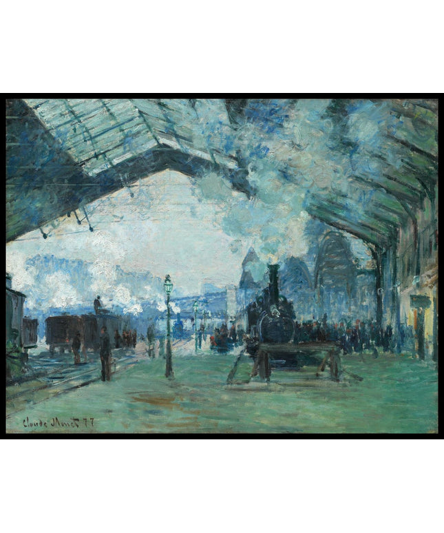 Arrival of the Normandy Train, Gare Saint-Lazare