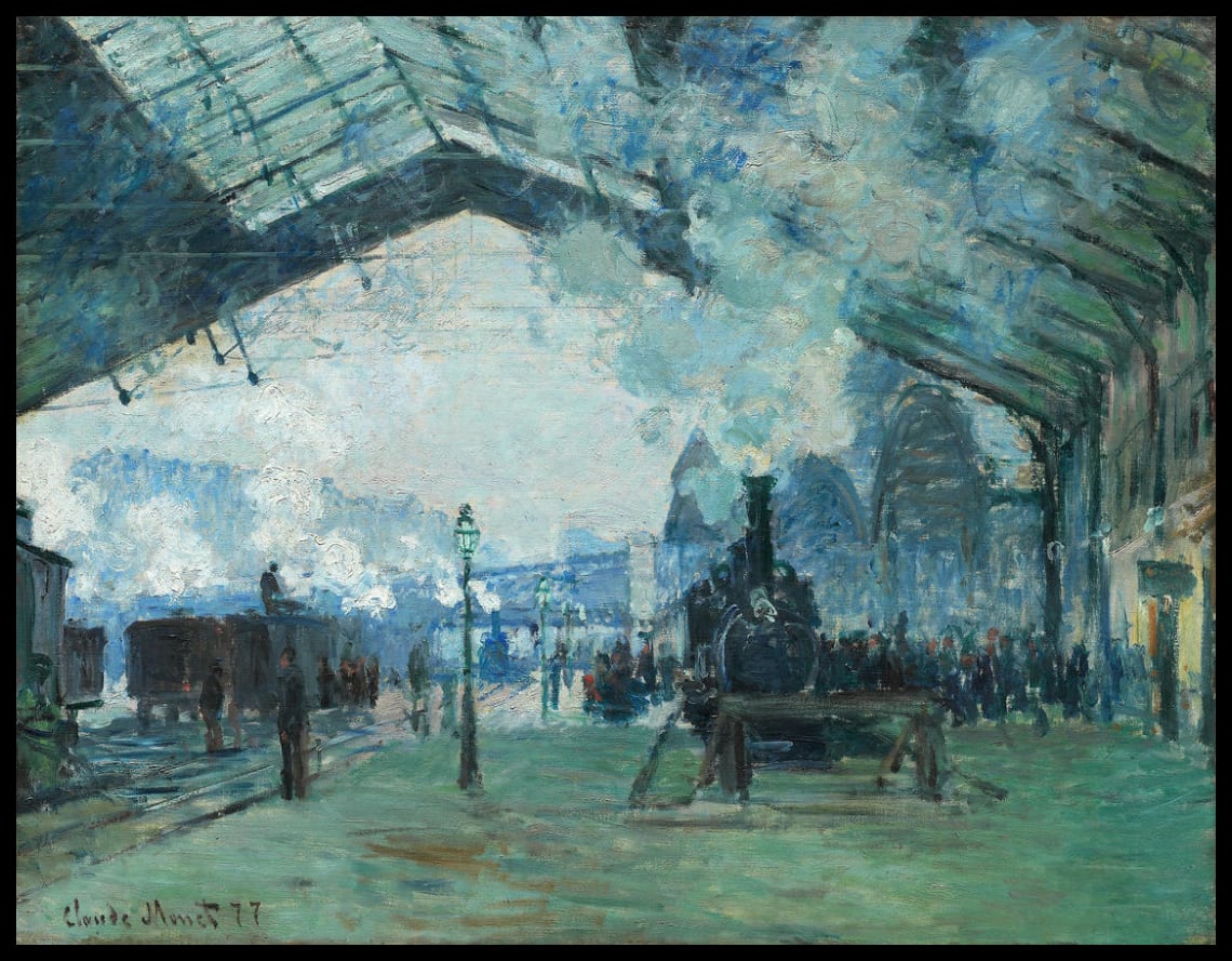 Arrival of the Normandy Train, Gare Saint-Lazare