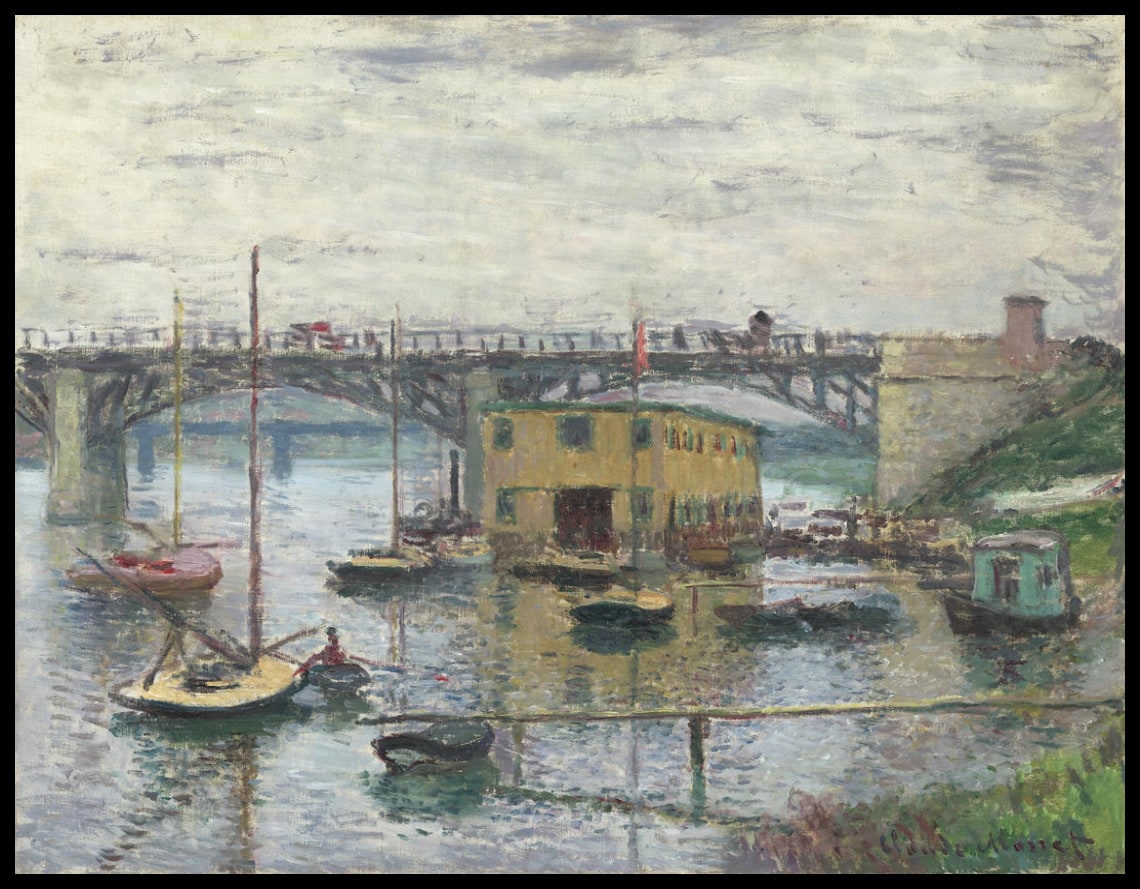 Bridge at Argenteuil on a Gray Day