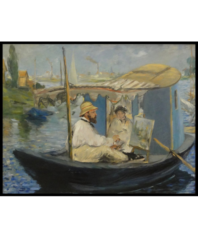 Claude Monet und seine Frau
