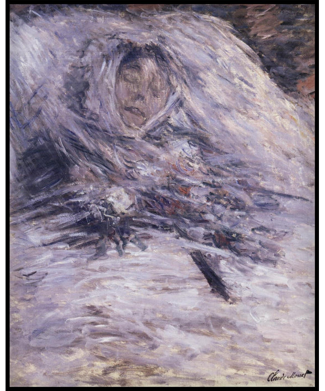 Camille Monet on Her Deathbed