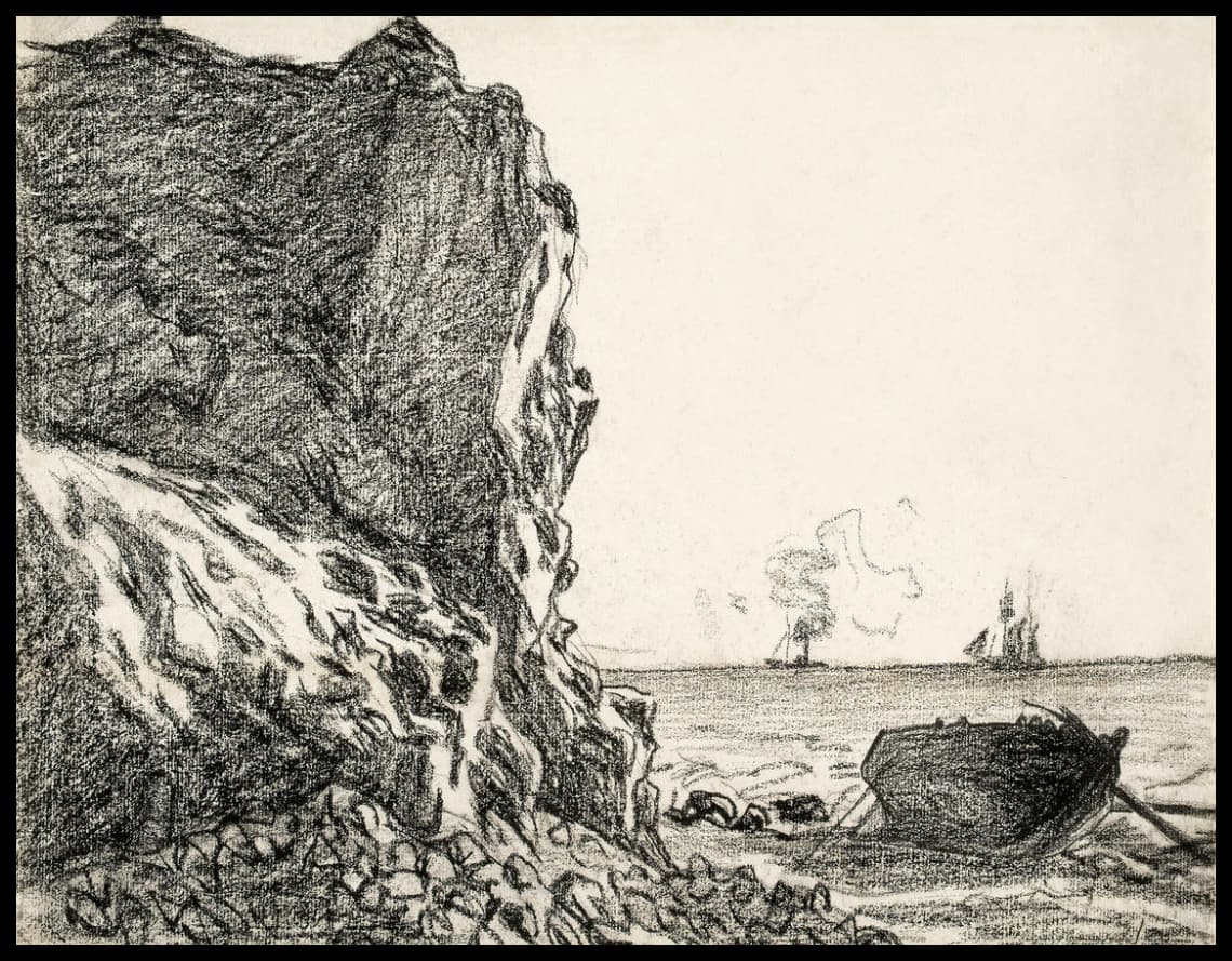 Cliffs and Sea, Sainte-Adresse