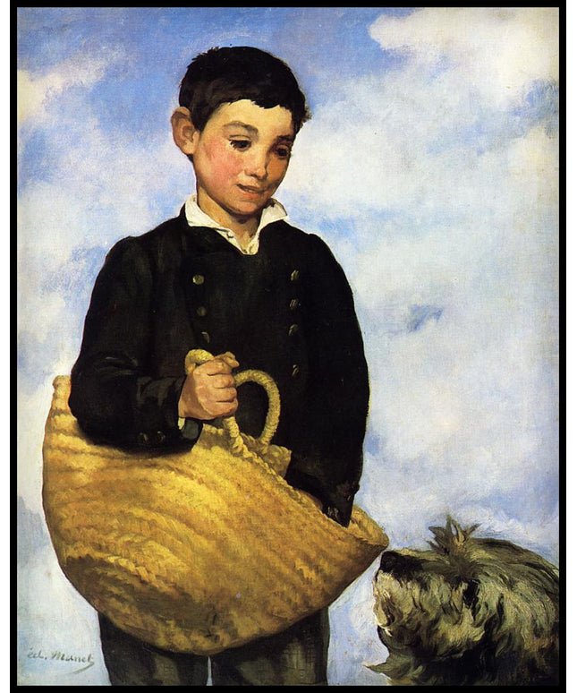 Der Junge mit dem Hund