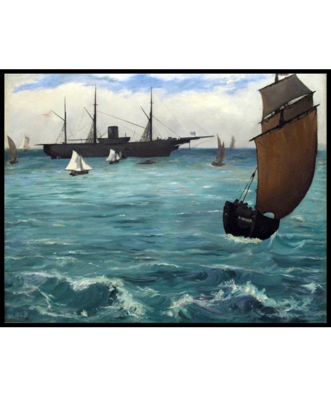 Die Kearsarge in Boulogne