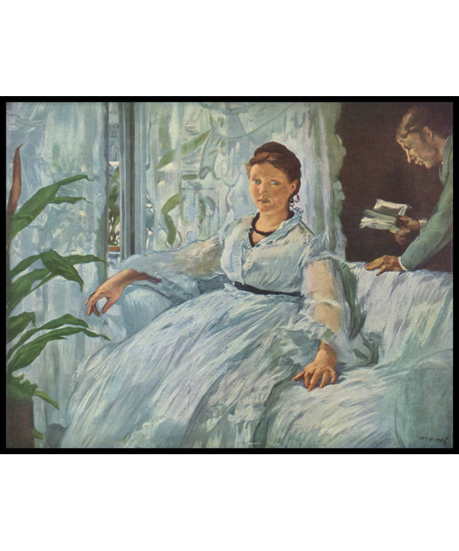 Die Lektüre (Suzanne Manet und Sohn Léon)