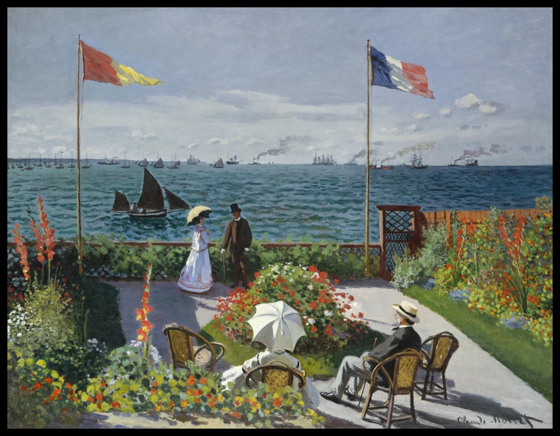 Garden at Sainte-Adresse
