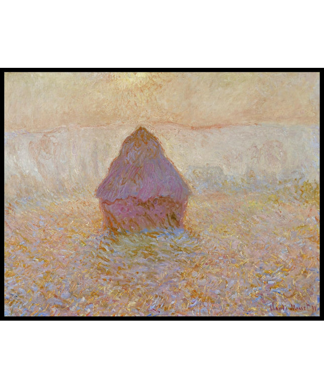 Grainstack, Sun in the Mist