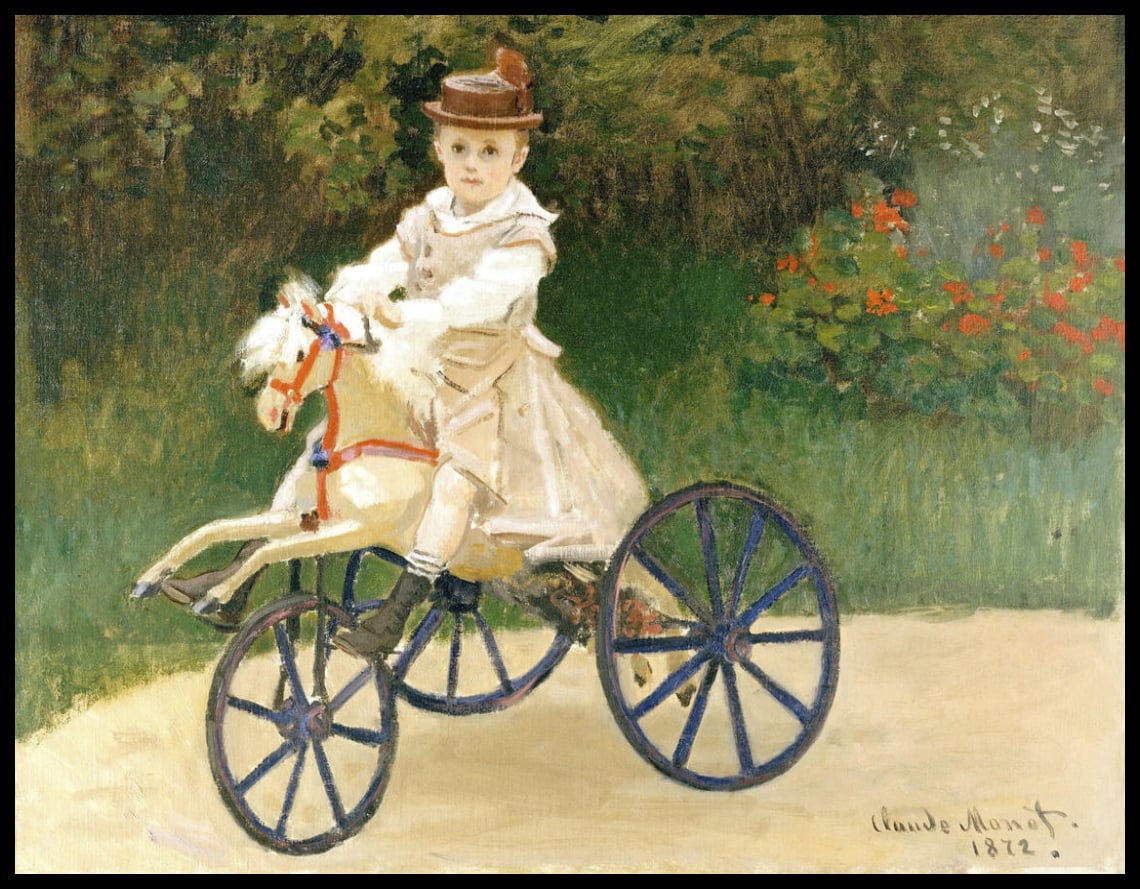 Jean Monet on his Hobby Horse
