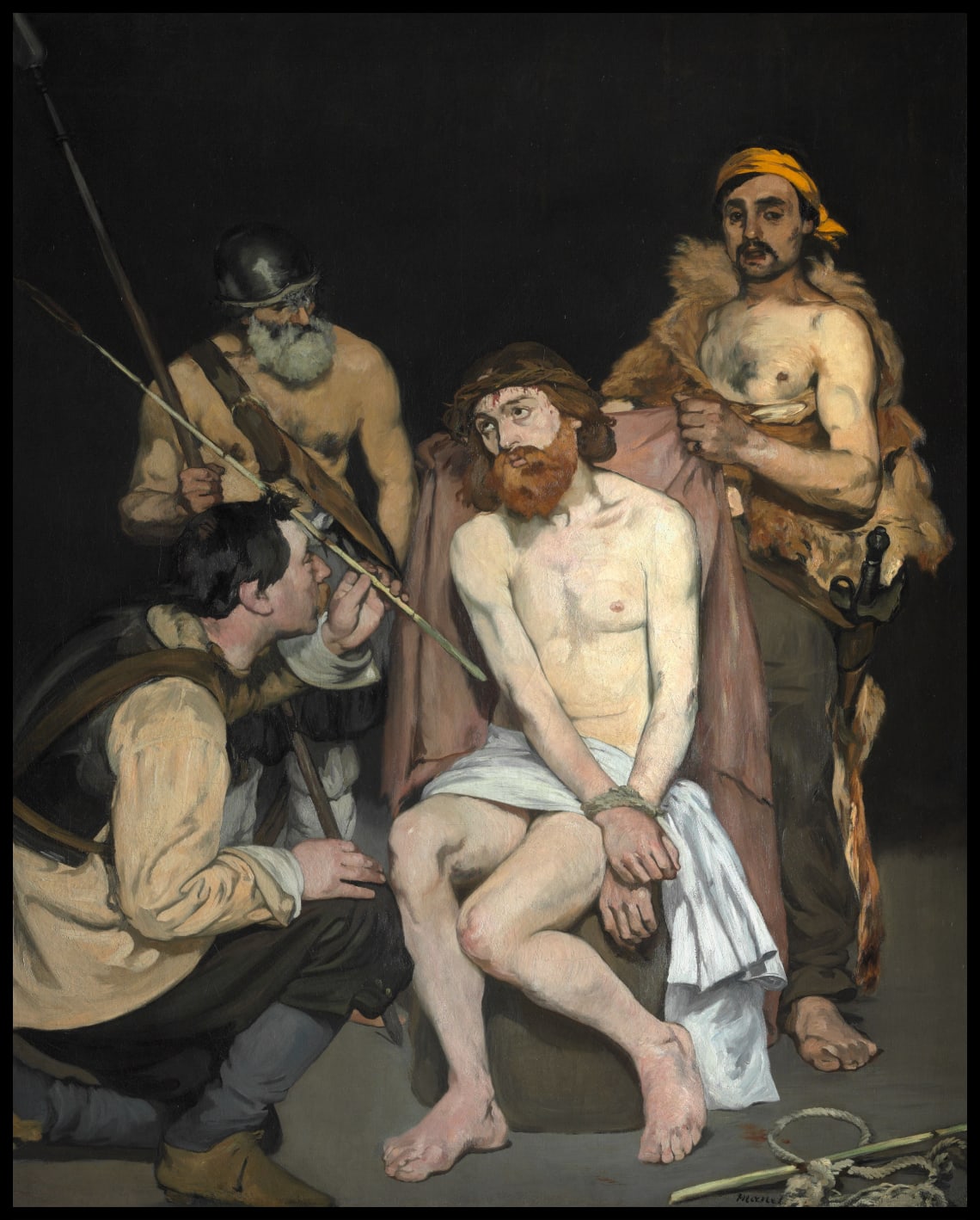 Jésus raillé par les soldats
