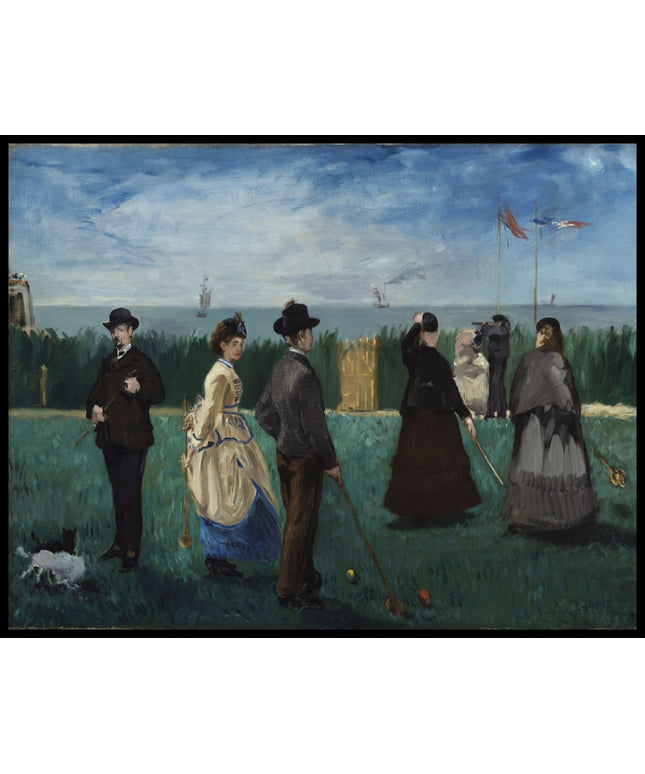 Krocketspiel in Boulogne