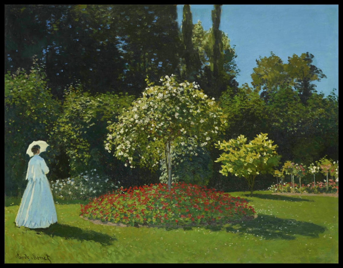 Lady in the Garden