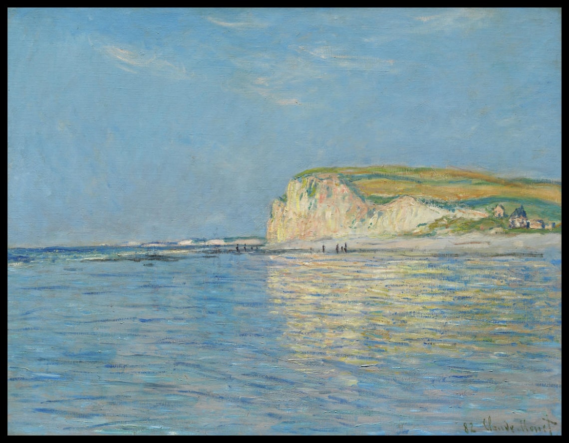 Low Tide at Pourville near Dieppe