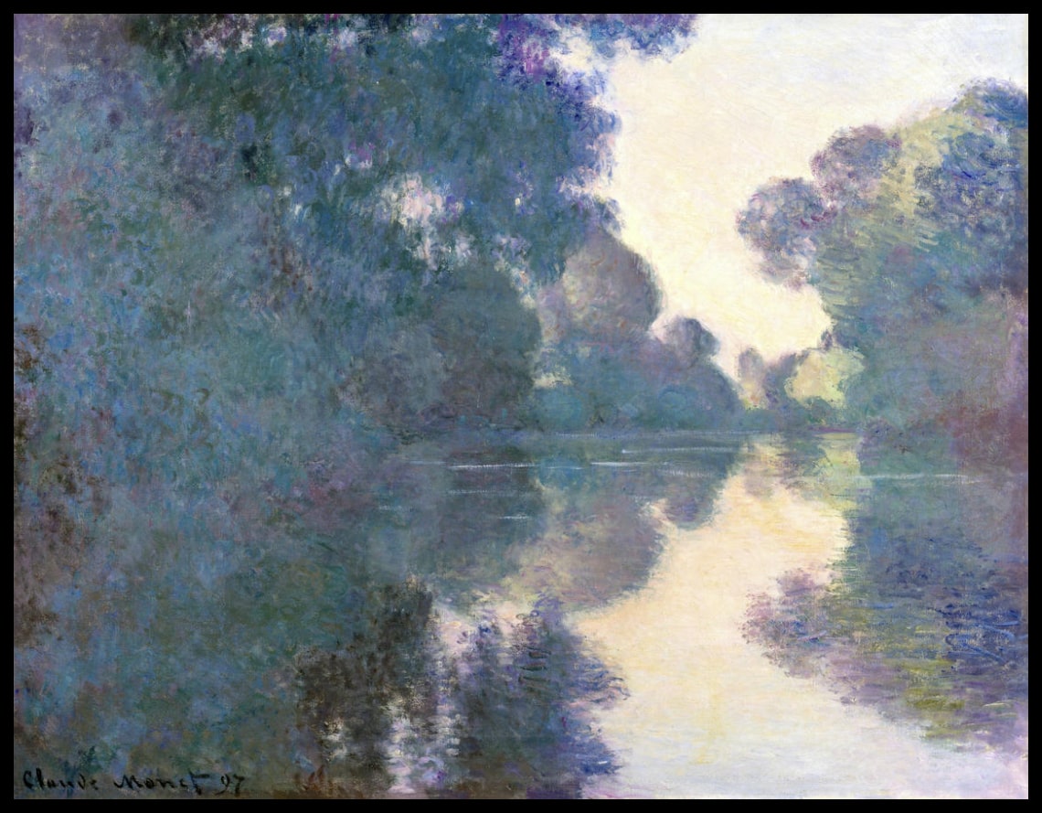 Morning on the Seine near Giverny