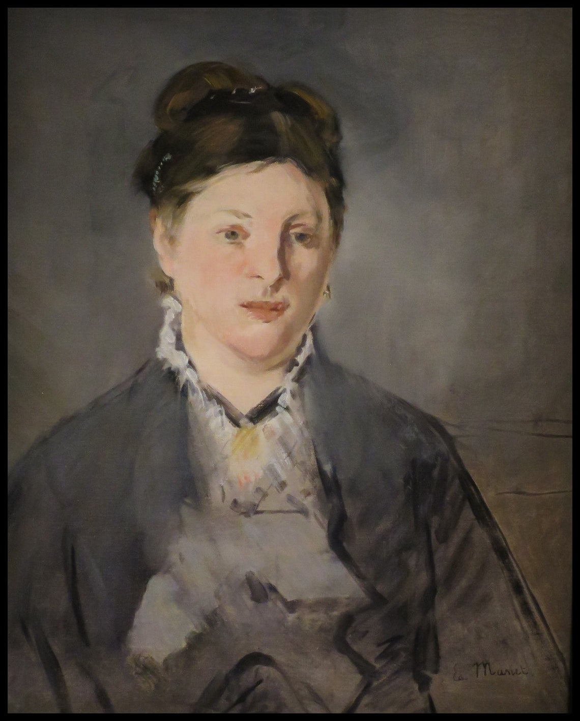 Portrait de l'épouse de Manet