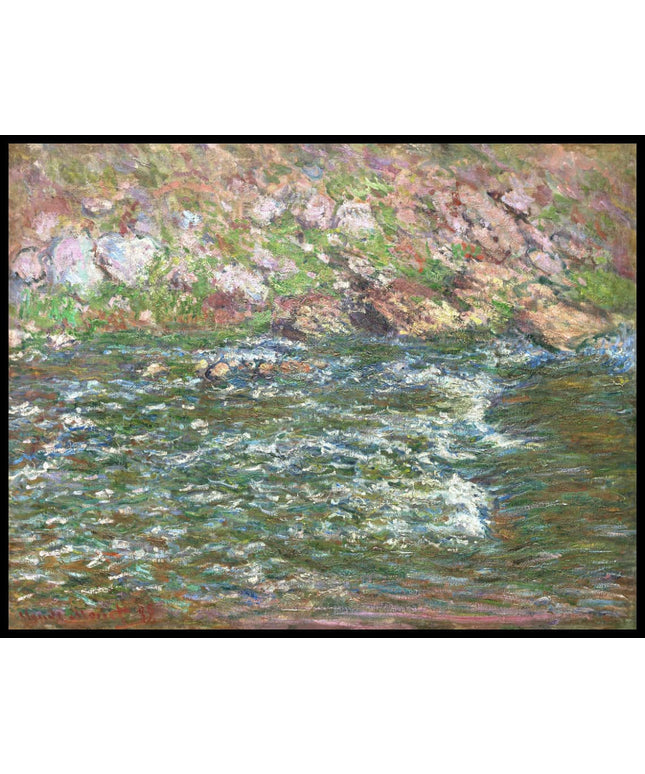 Rapids on the Petite Creuse at Fresselines