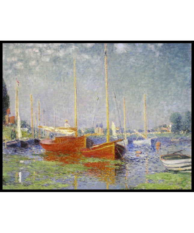 Red Boats at Argenteuil