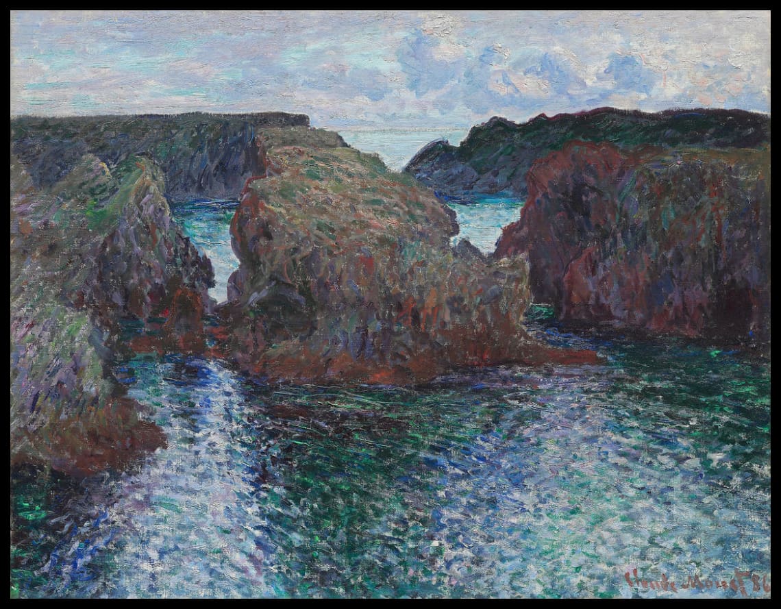 Rocks at Port-Goulphar, Belle-Île
