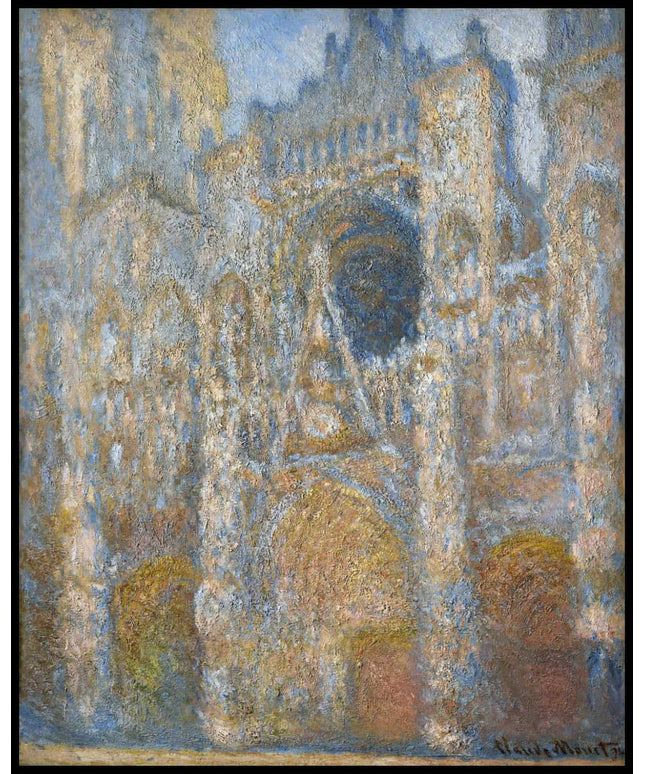 Rouen Cathedral, The Facade, Sunlight