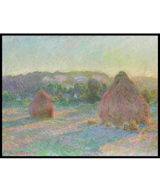 Stacks of Wheat (End of Summer)