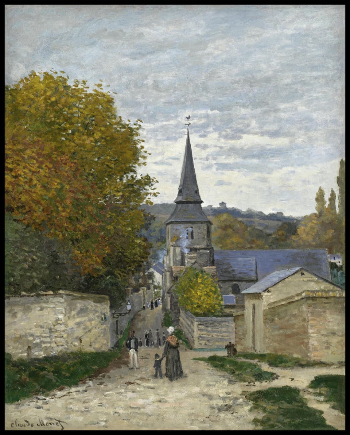 Street In Sainte-Adresse
