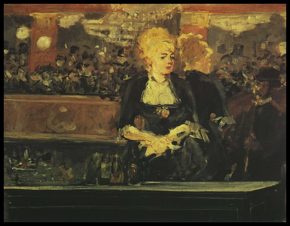 Étude pour le bar des Folies-Bergère