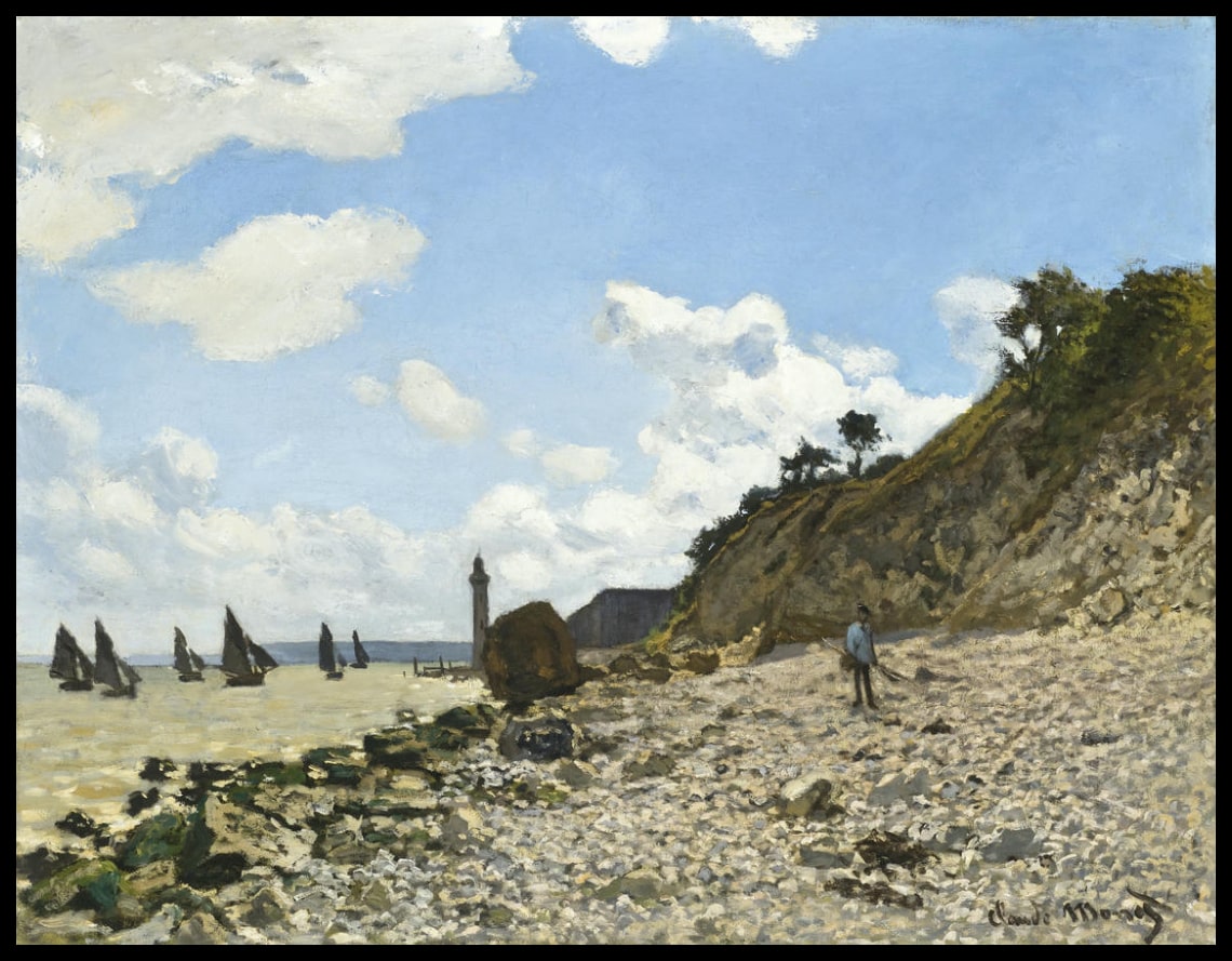The Beach at Honfleur