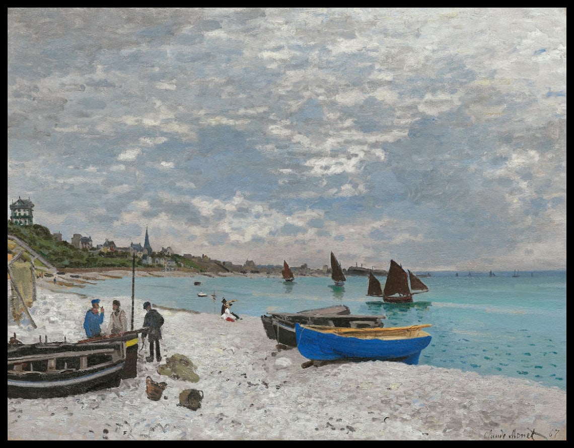 The Beach at Saint-Adresse