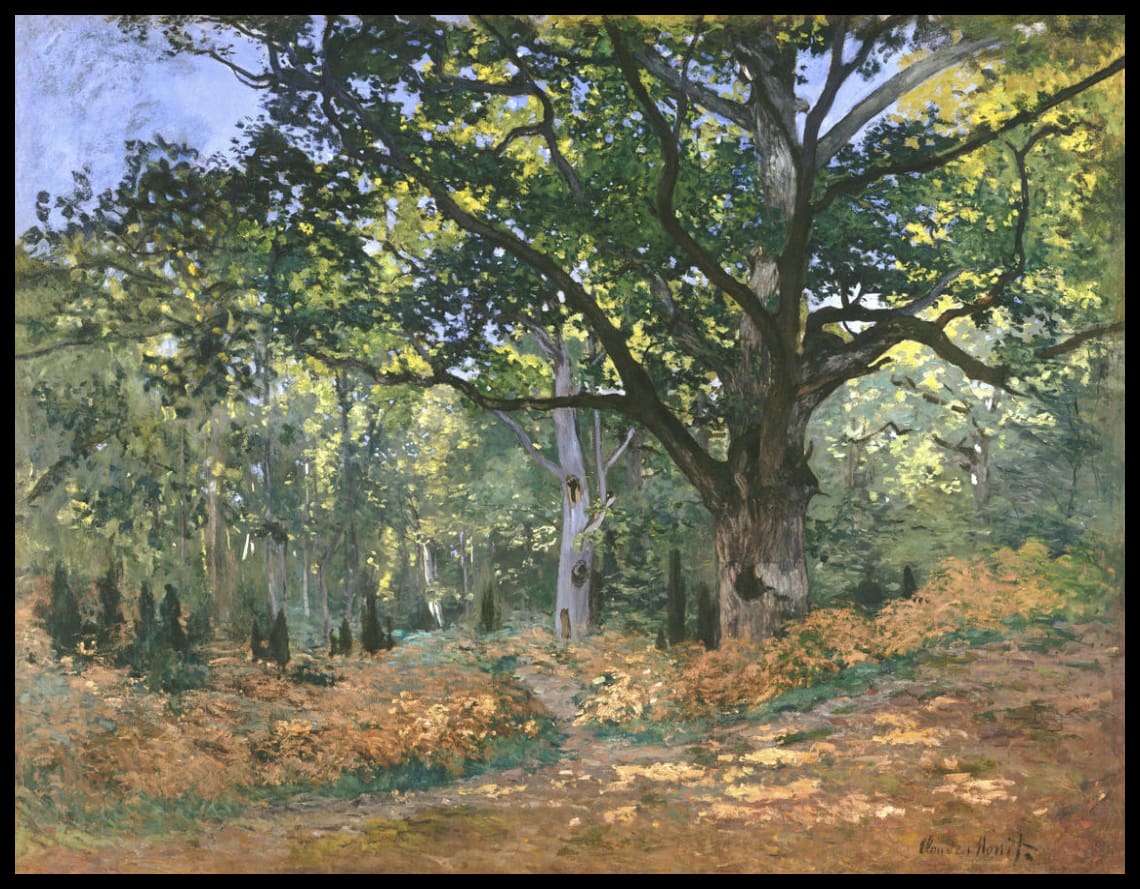 The Bodmer Oak, Fontainebleau Forest