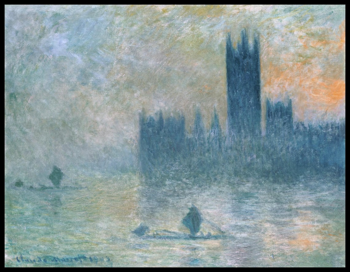 The Houses of Parliament (Effect of Fog)