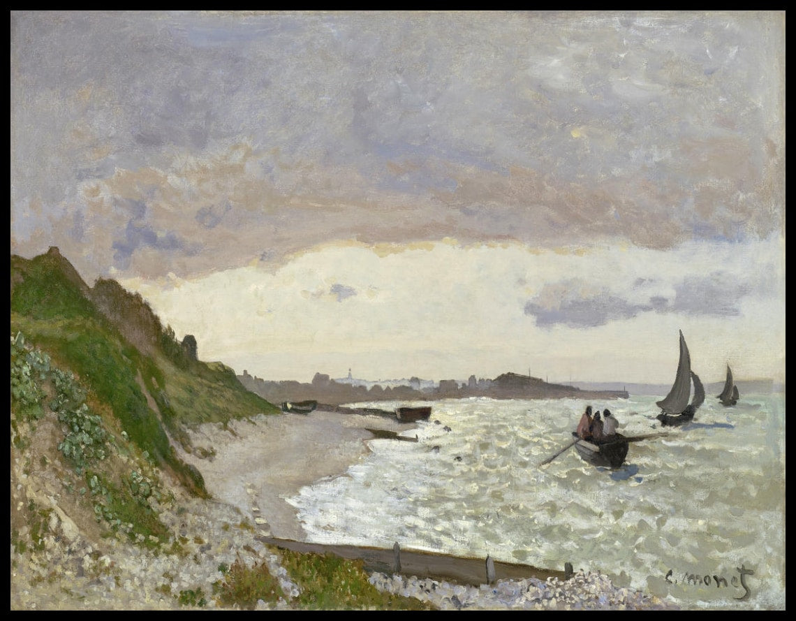 The Seashore at Sainte-Adresse