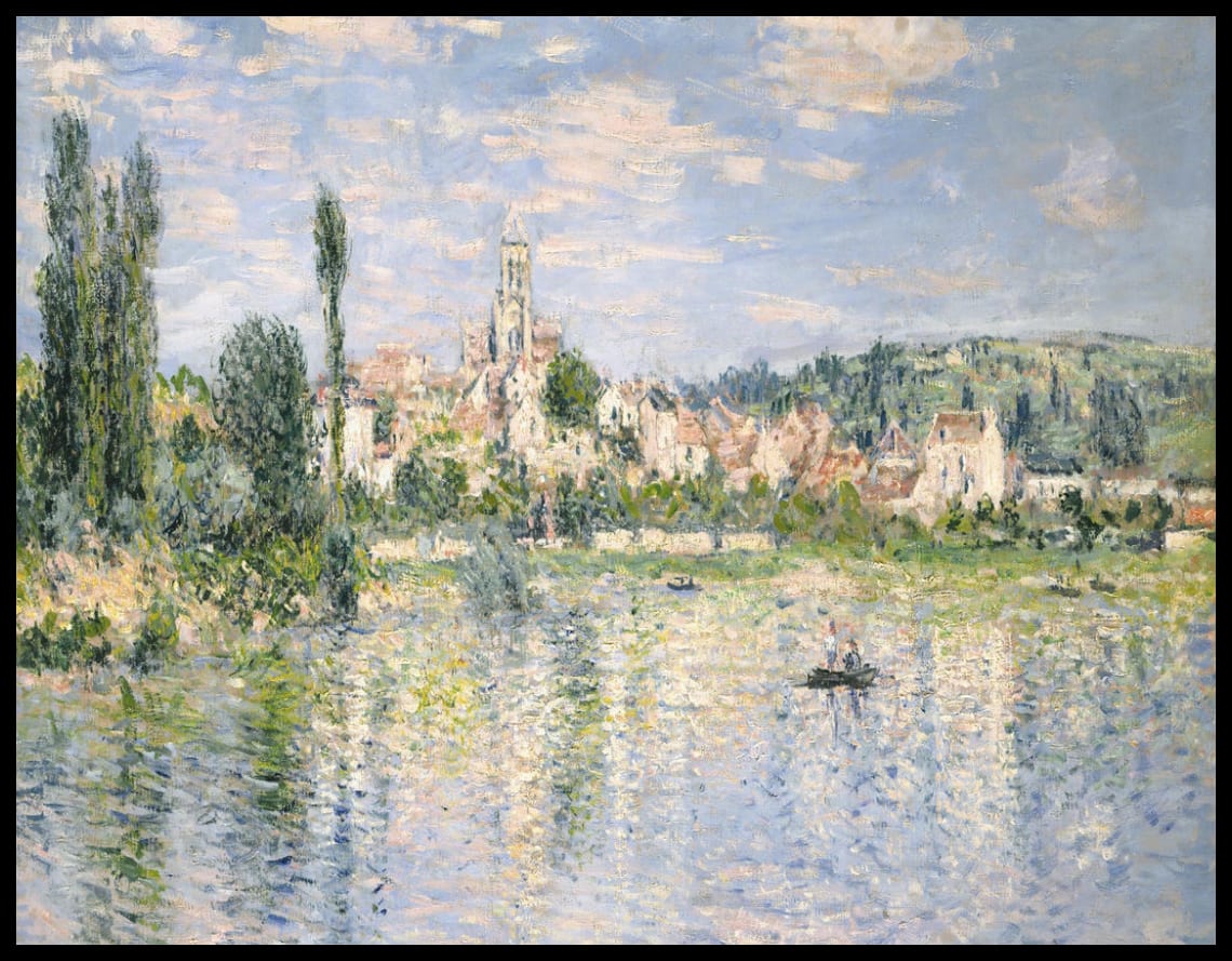 Vetheuil in Summer